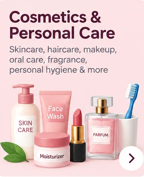 Cosmetics & Personal Care products
